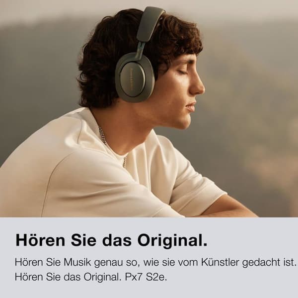 Bluetooth-headset - BOWERS & WILKINS - PX7 S2e - Active støjreduktion - Over-ear - Sort