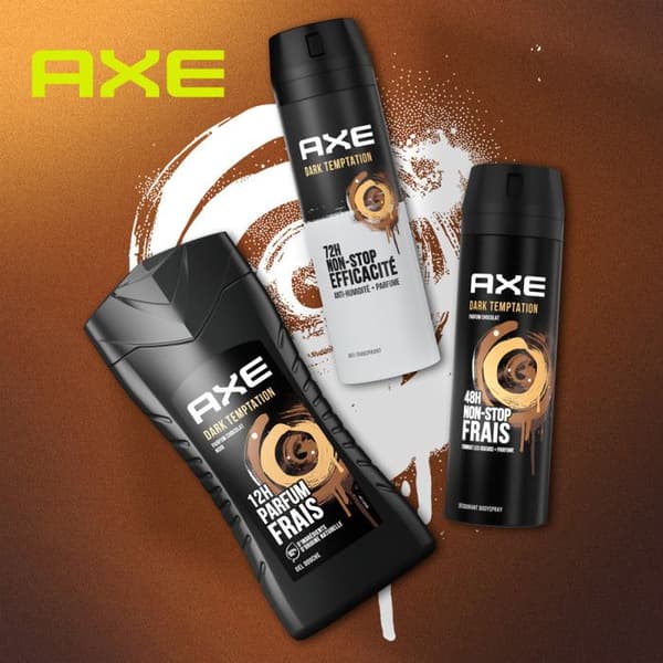 Duschgel Dark Temptation - AXE - 250 ml - Man - Flaska
