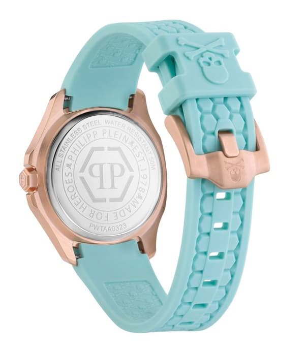Philipp Plein Ur - Kvinder - PWTAA0323 - Silikone Grøn - 38mm - 5 bar