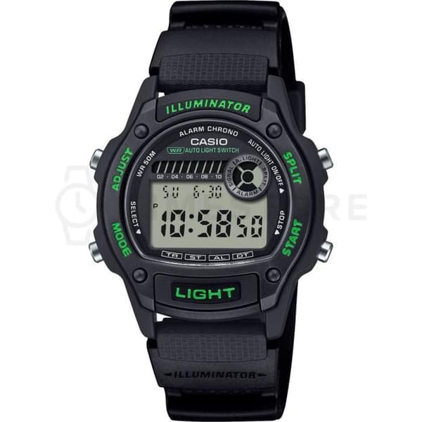 Casio W-220H-1A3VDF Klocka för män Timeless 36.6 mm 5 ATM