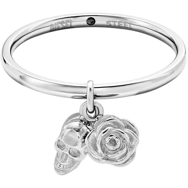 Ring - Stål Silver - Diesel - DX1602040506