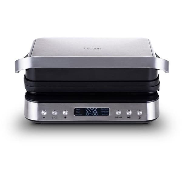 El-grill - LAUBEN - 2000ST - 3 i 1 - Bærbar - Rustfrit stål