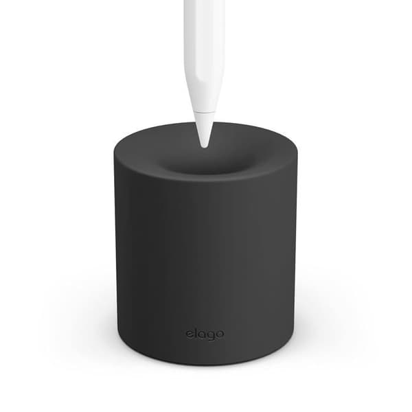 Elago silikone støtte til Apple Pencil (1 & 2) - sort, penneholder