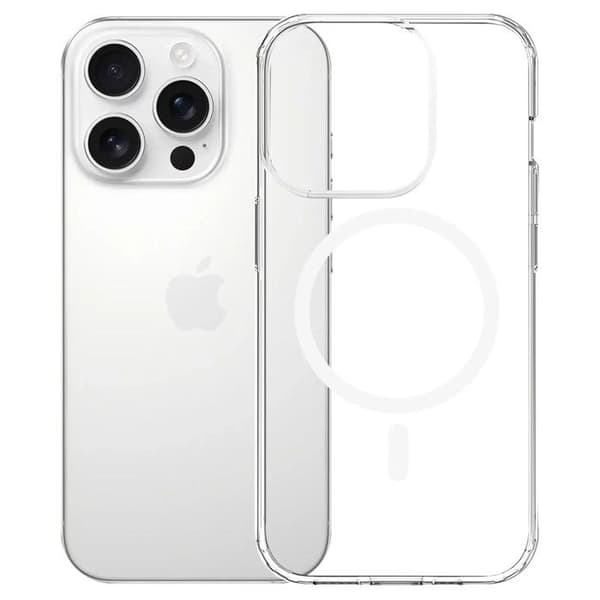 3mk Armor MagCase til iPhone 16 Pro Max - Transparent