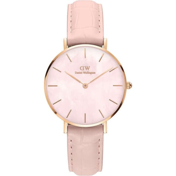 Ur - Stål, Lyserød Læder - Daniel Wellington - DW00100514