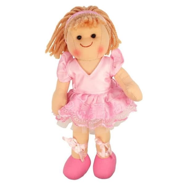 Stofdukke - LILY - 28cm - 12 måneder og derover