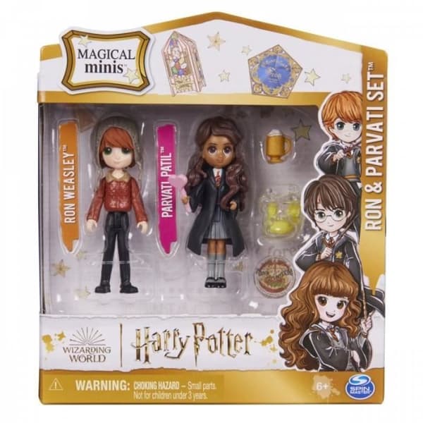 Spin Master Figures Wizarding World 2-pack - Ron, Parvati 3 tum - 0778988431818