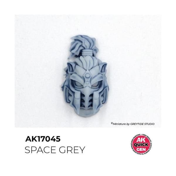 AK INTERACTIVE: akrylmaling SPACE GREY 18 ml - QUICK GEN