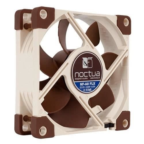 Noctua kabinetventilator 80mm NF-A8 FLX