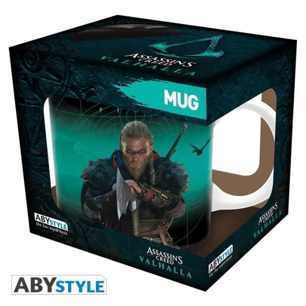 Mugg - Eivor Valhalla - Keramik - 320 ml - Mikrovågsugn och diskmaskin säker.