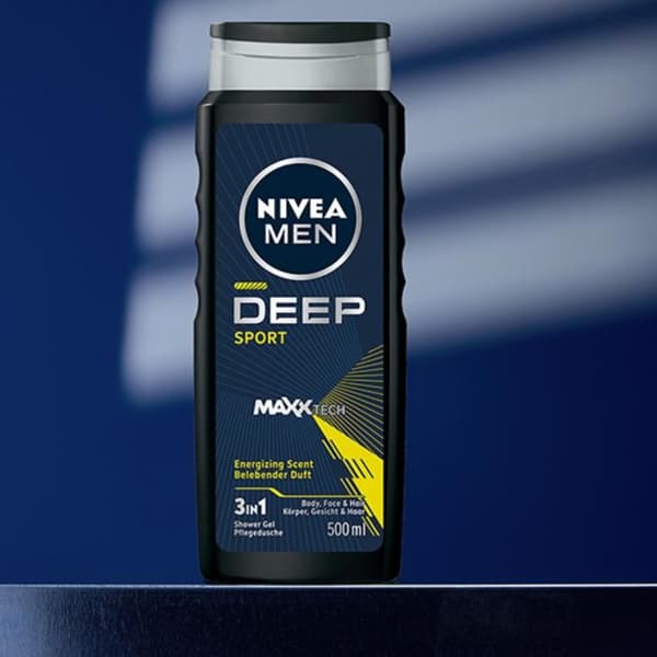 Duschgel NIVEA Deep Sport 500 ml