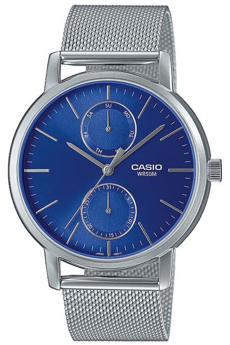 Herreur CASIO MTP-B310M-2AVEF - Grå Rustfrit stål - 5 Atm - Analog