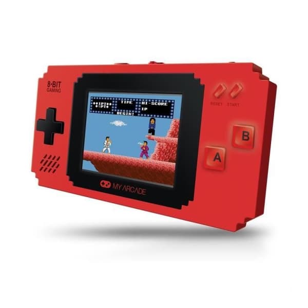 Bärbar konsol - My Arcade - Pixel Player - 300 retrospel - Röd