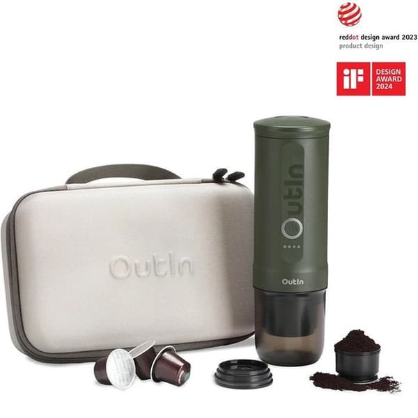 OutIn Nano Forest Green Espressomaskin