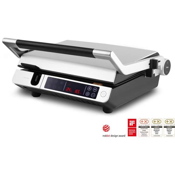 Intelligent kontaktgrill CATLER GR 7010 - Temperatursond - 6 touchprogram - Kött - Rostfria plåtar