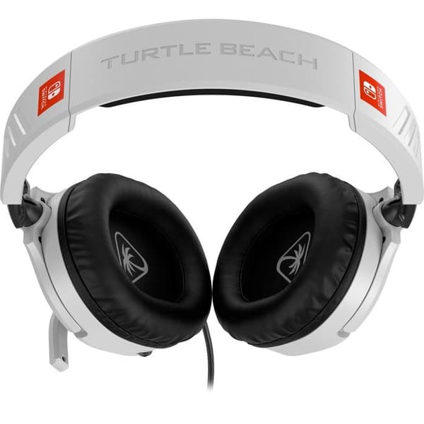 Gaming headset med ledning - TURTLE BEACH - Recon 70 - Nintendo Switch - Hvid og sort