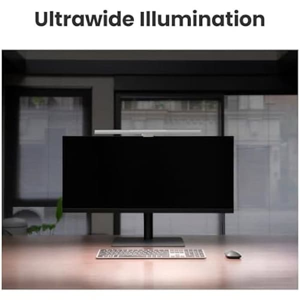 Kontor LED-lampe - BENQ - ScreenBar Pro - Intelligent belysning - Bevægelsessensor - Sort