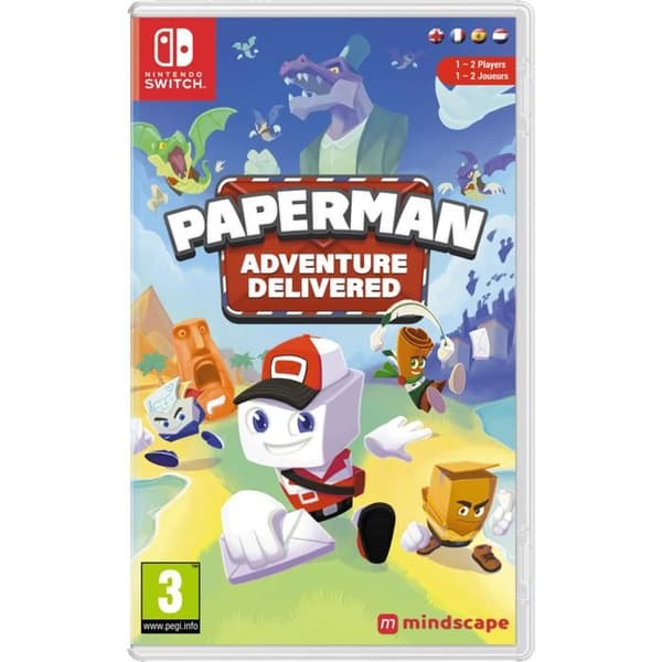 Paperman Adventure Leveret Nintendo SWITCH
