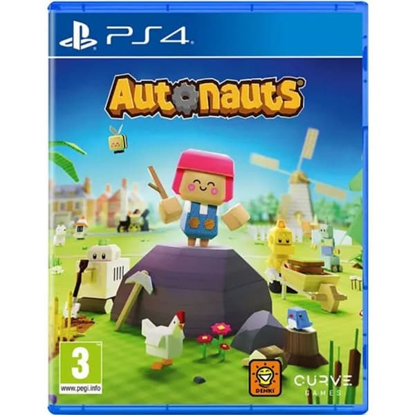 Videospiludvidelse - videospilkode Curve games Autonauts