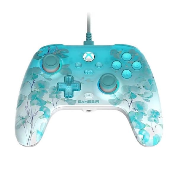 T7 Pro Floral Kablet Controller til Xbox PC Kablet USB-C RGB Sticks Hall Effect Gamesir Grøn