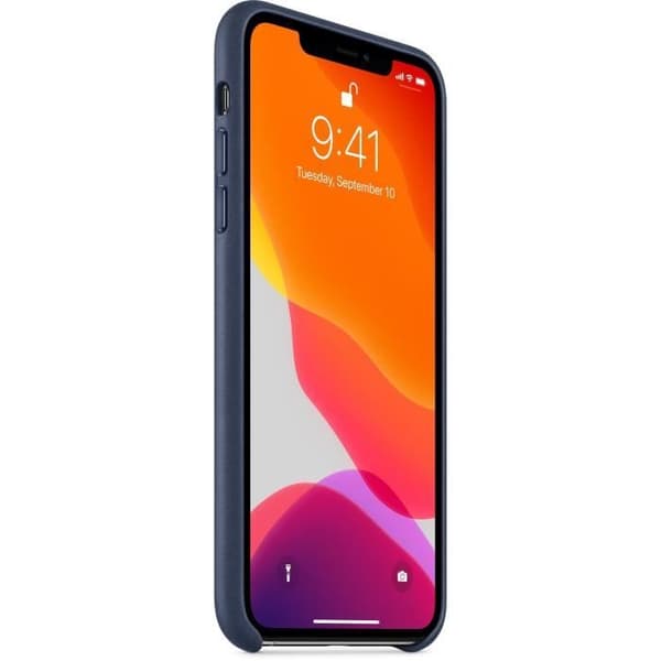 APPLE Nattblå läderfodral för iPhone 11 Pro Max