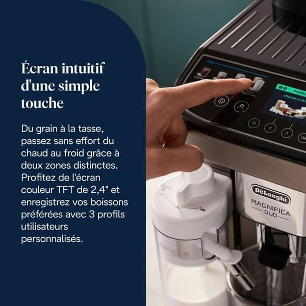 Espressomaskin Delonghi MAGNIFICA DUO ECAM330.80.TXB
