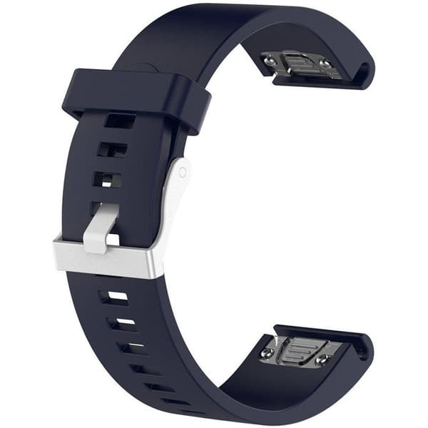 FIXERAD Sangle i silikon för Garmin QuickFit 20mm blå