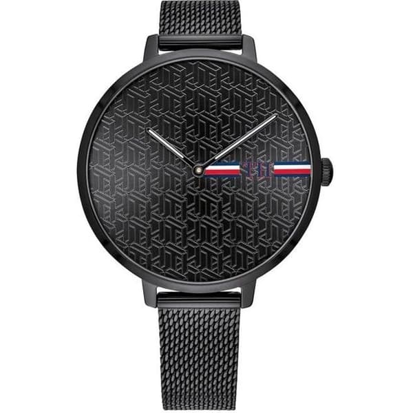 Dameur - Tommy Hilfiger - 1782160 - Rustfrit stål - Sort - Kvarts - Analogisk
