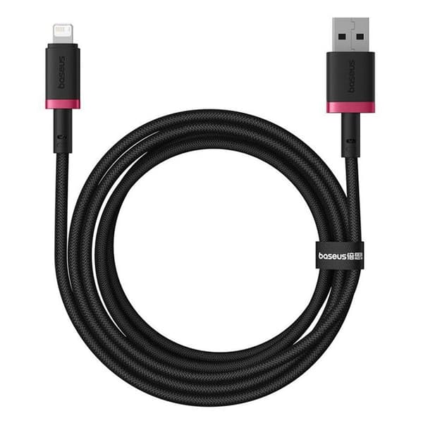 USB til Lightning datakabel - BASEUS - Dura - 2,4 A - 2 m - Sort