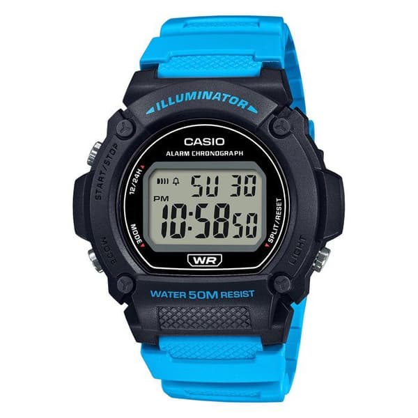CASIO - Resin klocka - BASIC - Blå