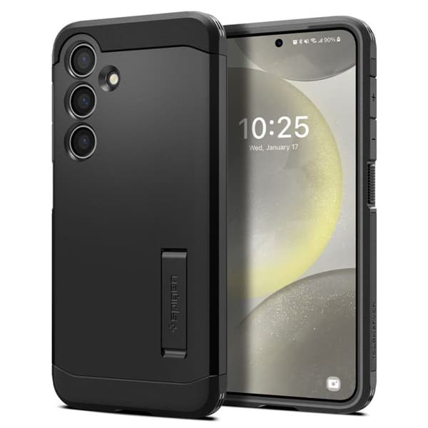 Coque - Spigen - Tough Armor - Svart - Optimalt skydd - Elegant design - Hård