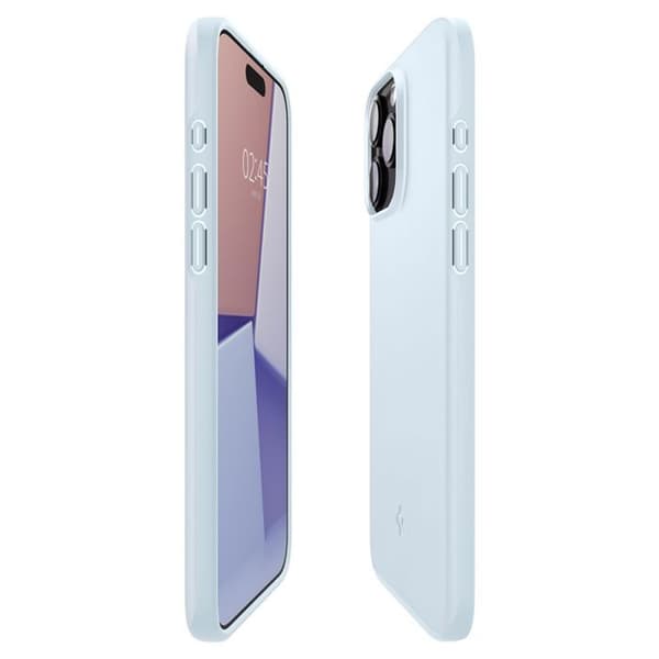 Coque för iPhone 15 Pro - Spigen Thin Fit - Mörkblå