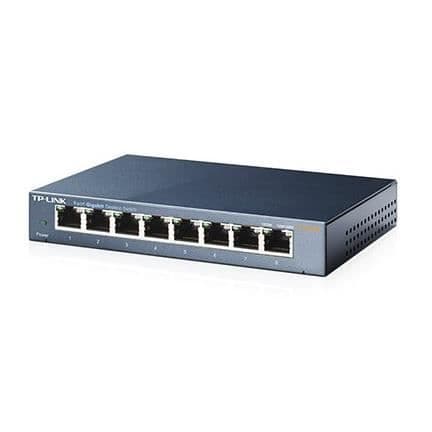 TP-LINK Gigabit Switch 8 porte metal SG108