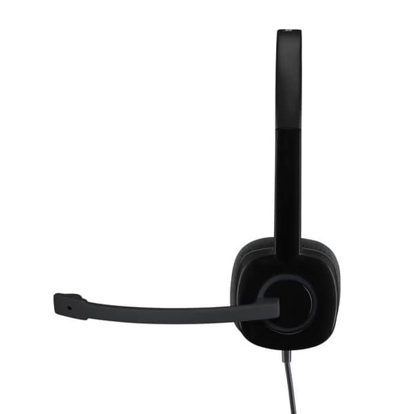 LOGITECH - H151 Stereo Headset - Sort
