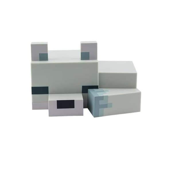 Skrivbordslampa LED Polarvarg Minecraft