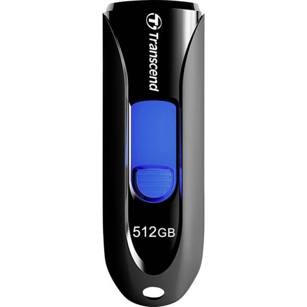 Transcend JetFlash® 790 USB-nøgle 512 GB sort, blå TS512GJF790K USB 3.1