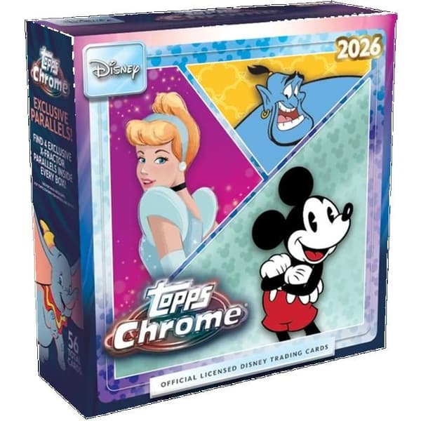 Mega Box | Topps | Chrome Disney 2026-Boosterkasser