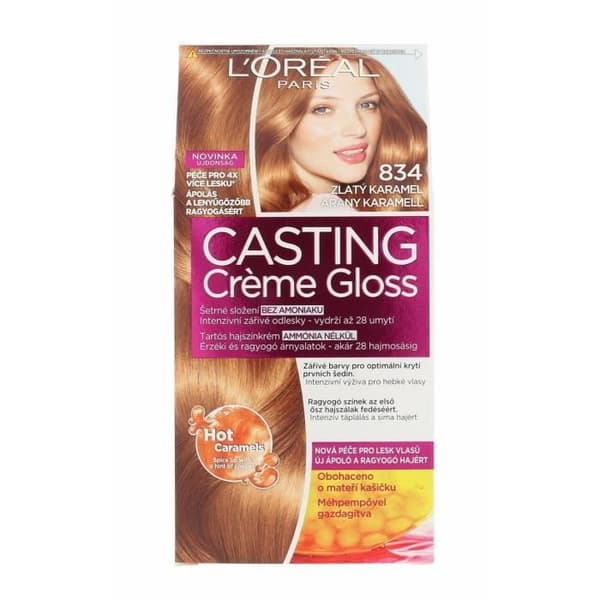 48ml Loréal Paris Casting Creme Gloss, 834 Warm Caramel, Hårfärg