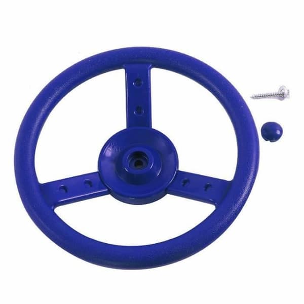 Plastikflyg - Två barn - Diameter 26,5 cm - Kapacitet 100 kg - Blå