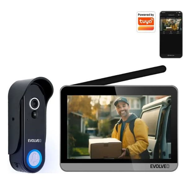 EVOLVEO DoorPhone W7, sølvskærm