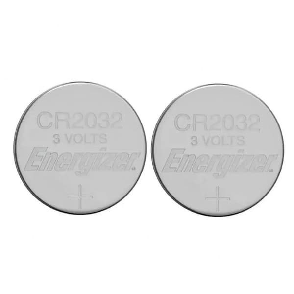 Batteri CR2032 lithium 3V, 2 stk.