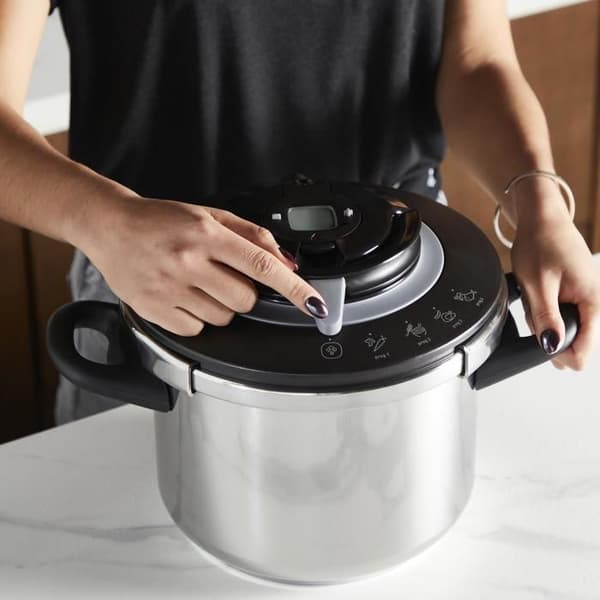 Trykkoger - TEFAL - Clipso CHEF - 8L - Rustfrit stål - 4 madlavningsprogrammer