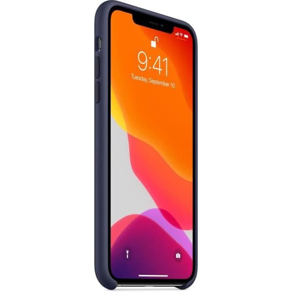 APPLE Silikonfodral Blått natt för iPhone 11 Pro Max