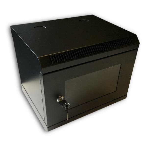 Datacom 10 6U/280 mm (glas) sort