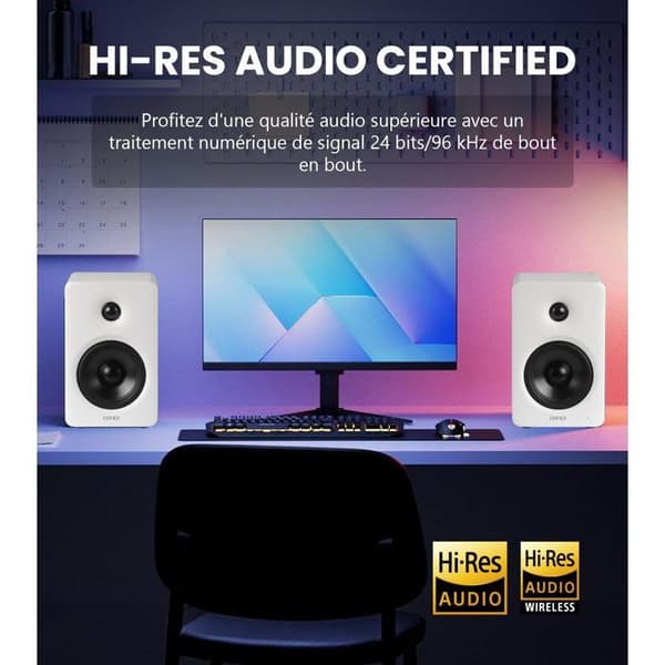 Datorhögtalare - EDIFIER - M90 - 100W RMS - Bluetooth 6.0 LDAC - HDMI eARC / USB-C