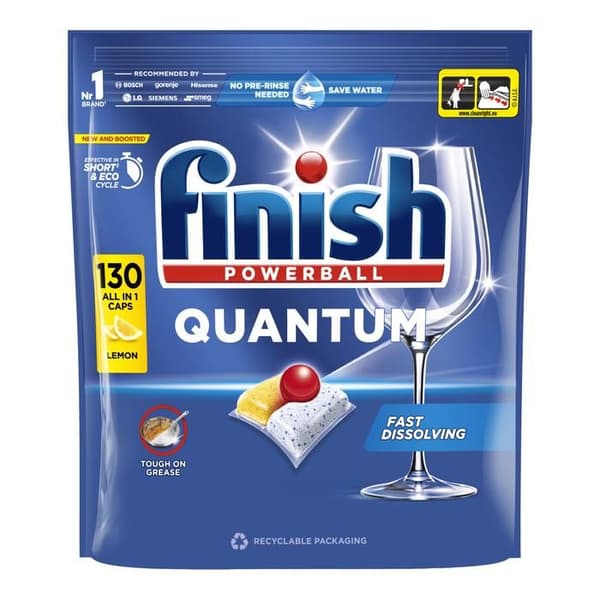 FINISH Quantum Kapsler Alt-i-en Citron