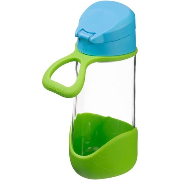 Sportflaske - B.BOX - 450 ml - Blå/Grøn - Barn - Unisex