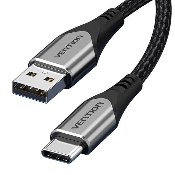 Tilbehør til Vention USB 2.0 A til USB-C kabel, 3A, 3m
