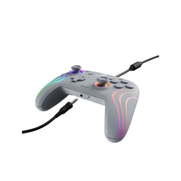 PDP Afterglow Wave kabelcontroller til Nintendo Switch Grå 8 zoner RGB