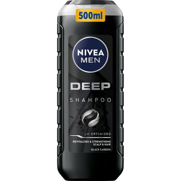 NIVEA MEN Deep Shampoo 500 ml